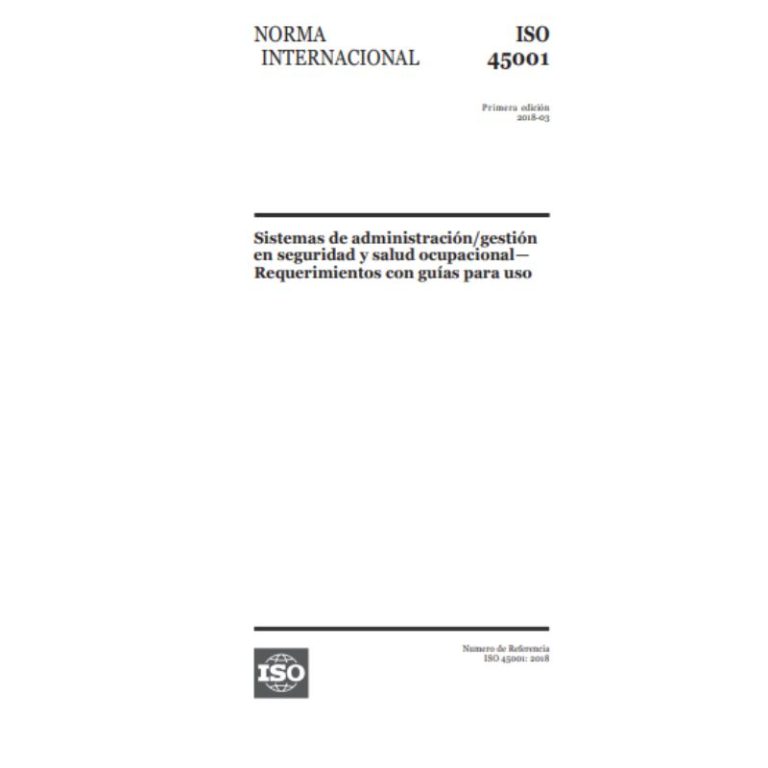 ISO 45001 2018